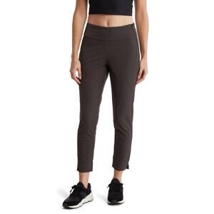 90 Degree By Reflex High Waist Straight Leg Pants in Olive Shadow Size M